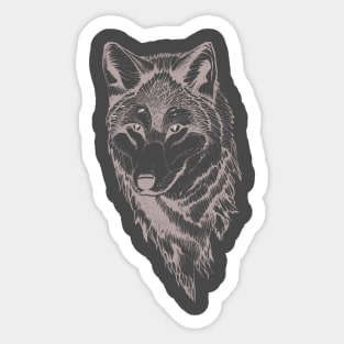 Wolfie Sticker